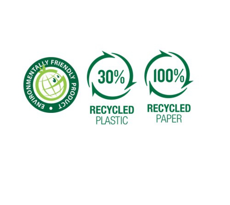 Długopis automatyczny ICO Green, brązowy