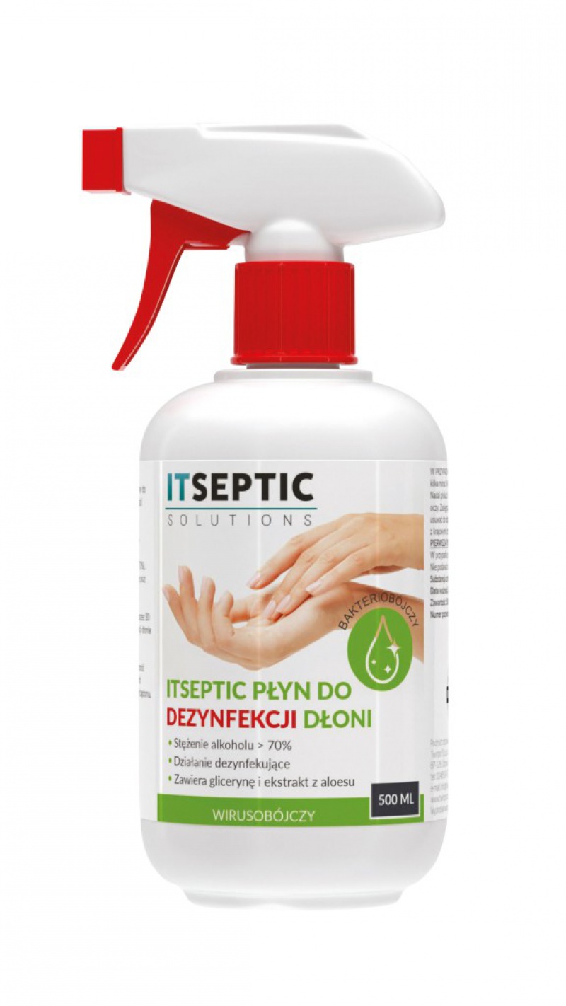 Płyn do dezynfekcji dłoni ITSEPTIC 500ml