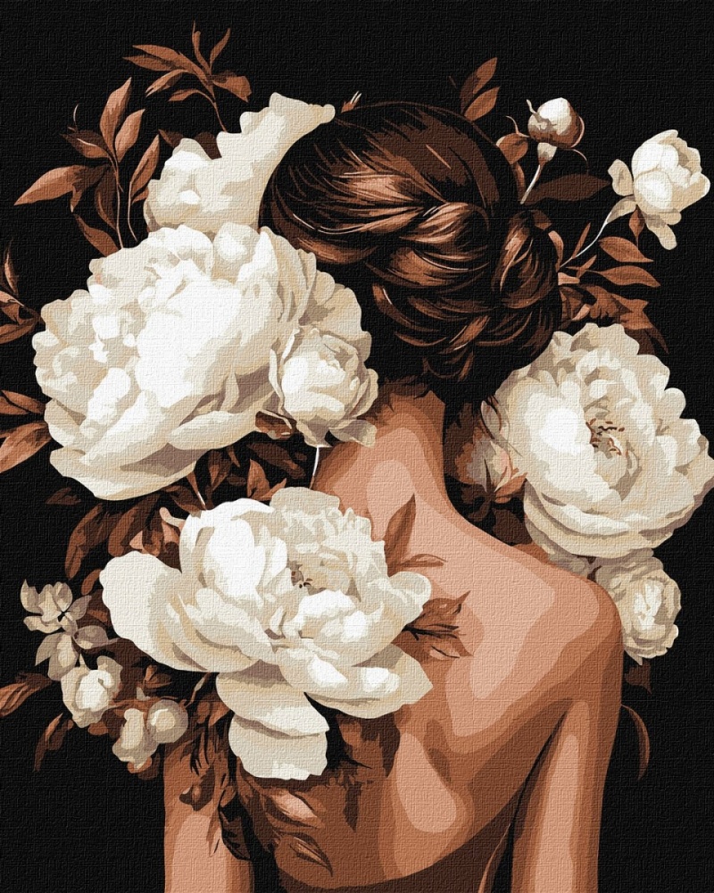 Malowanie po numerach IDEYKA, 40x50cm, naturalna gracja, 1 szt., w pudełku