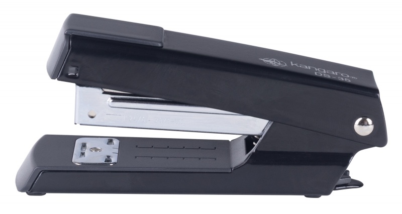 Zszywacz KANGARO DS-35, zszywa do 30 kartek, metalowy, w pudełku PP, czarny
