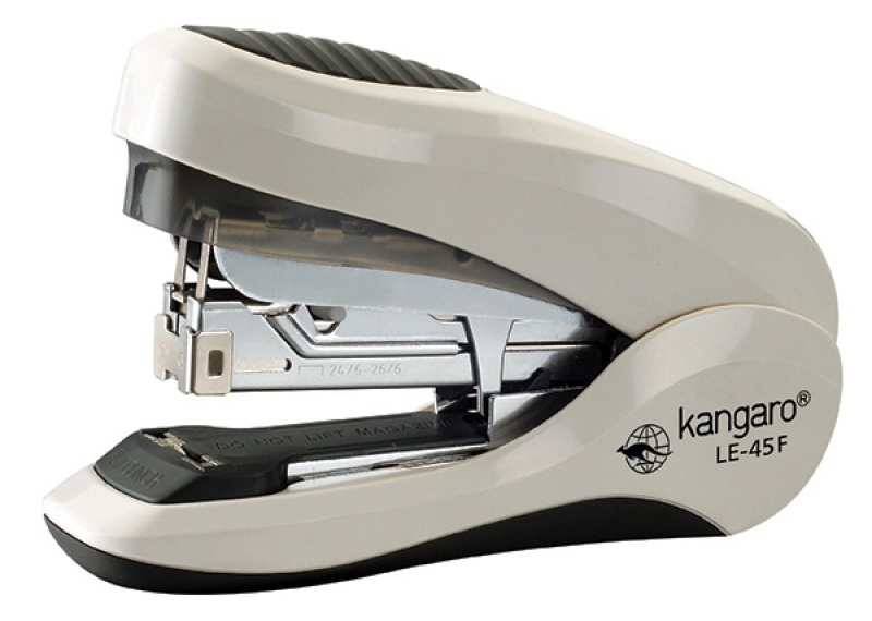 Zszywacz KANGARO LE-45F, zszywa do 40 kartek, beżowy