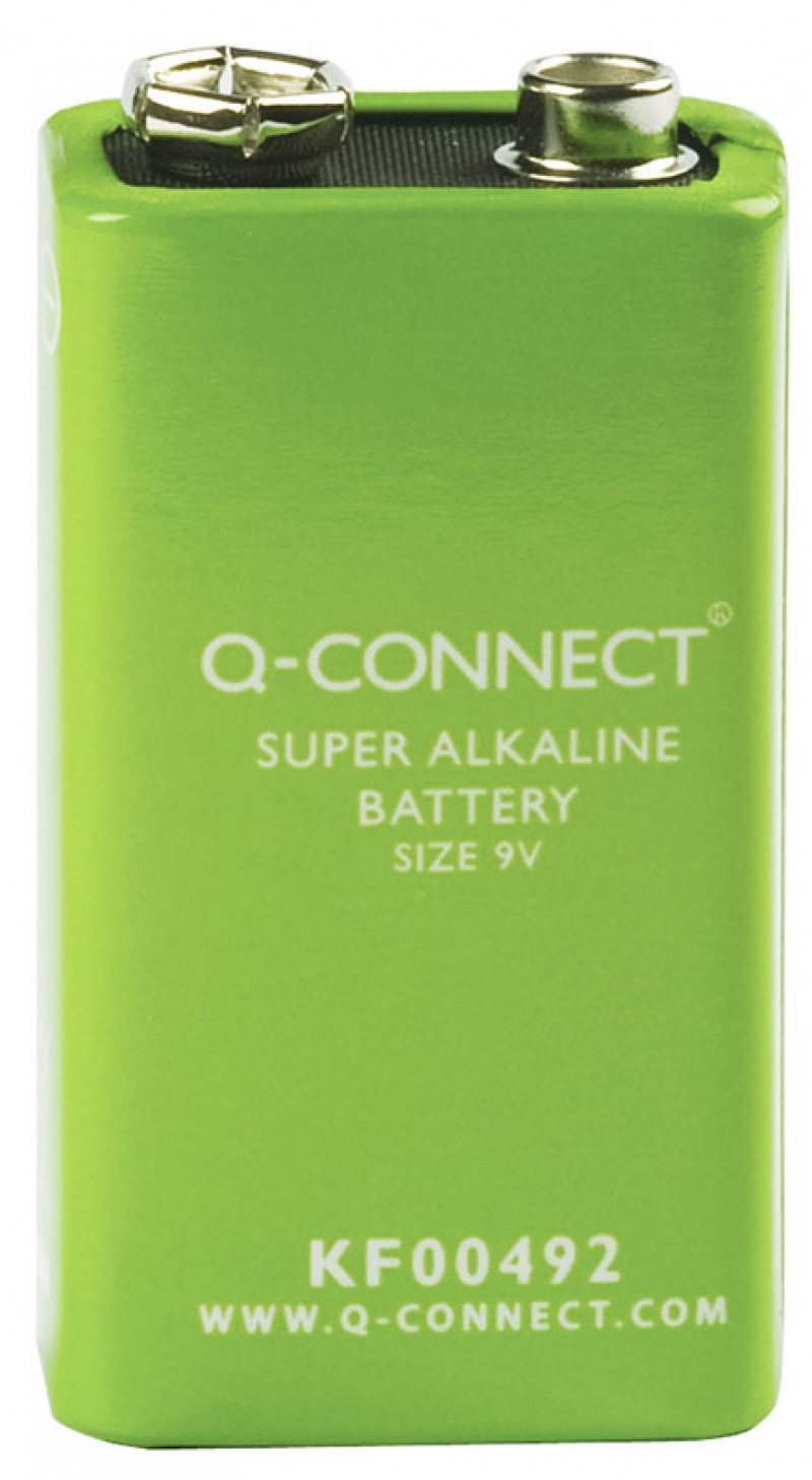 Baterie super-alkaliczne Q-CONNECT E-Block, LR61, 9V
