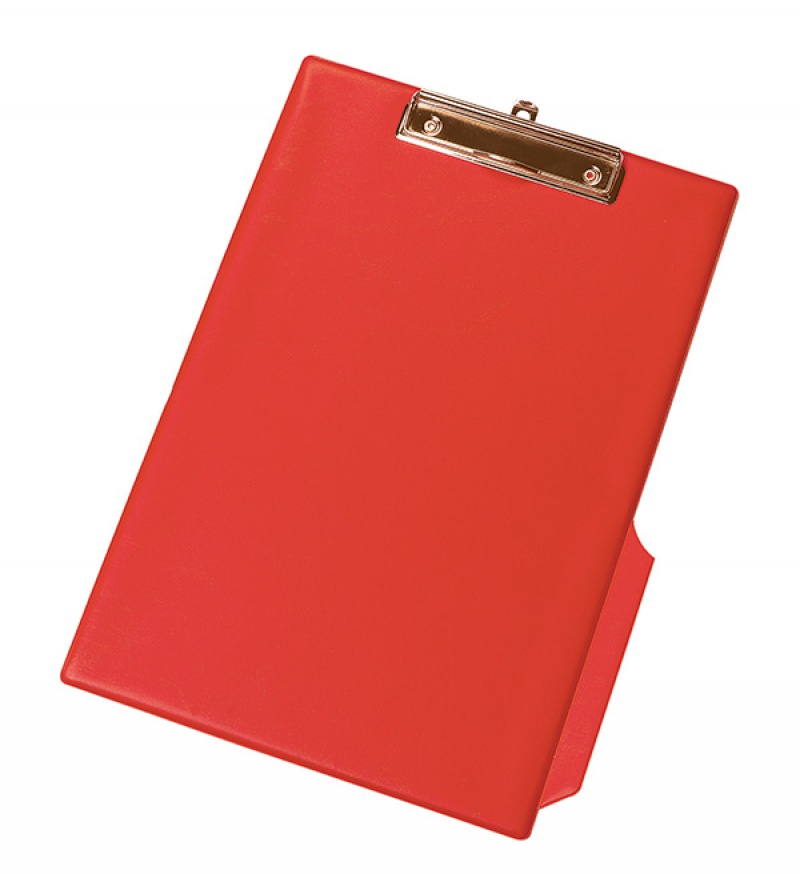 Clipboard Q-CONNECT deska, z klipsem, PVC, A4 czerwony