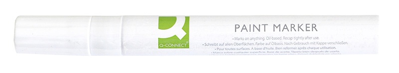Marker olejowy Q-CONNECT, okrągły, 2-3mm, biały
