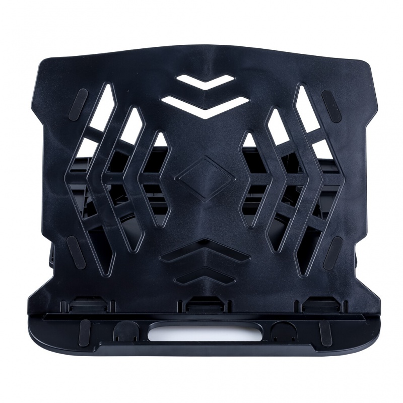 Podstawa pod laptopa z obrotowym podłożem Q-CONNECT, 25,5x28x2,2 cm, czarna q-connect_ergonomia