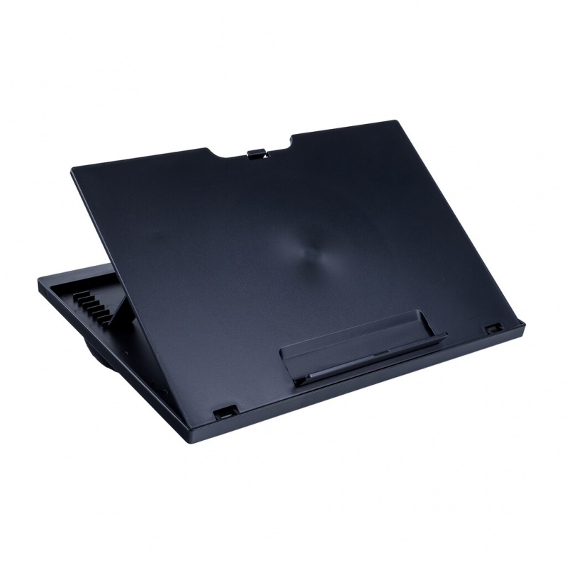 Podstawa pod laptopa Q-CONNECT 37,6 x 28 x 5,8 cm, czarna q-connect_ergonomia