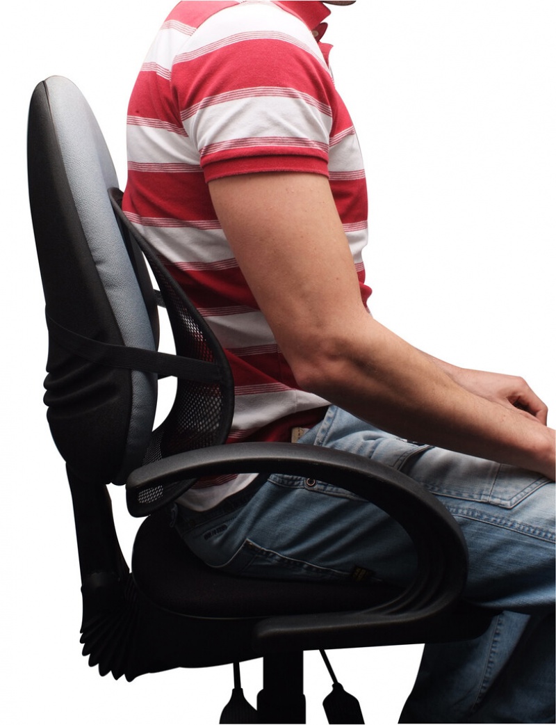 Oparcie do pleców Q-CONNECT, siatka mesh q-connect_ergonomia