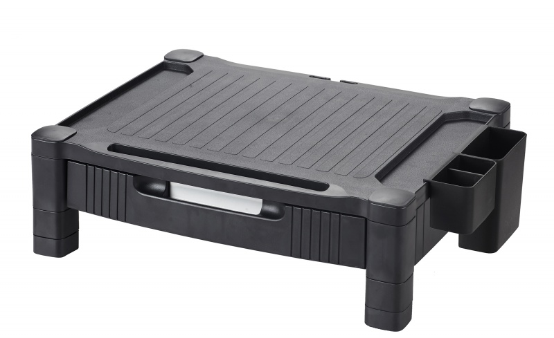 Podstawka pod monitor Q-Connect, 43,4x33,6cm, z regulacją wysokości, czarna q-connect_ergonomia