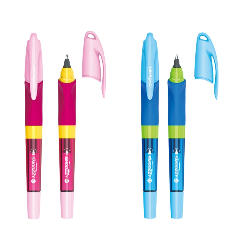 Pióro wieczne KEYROAD Easy Writer, M, pakowany na displayu, mix kolorów