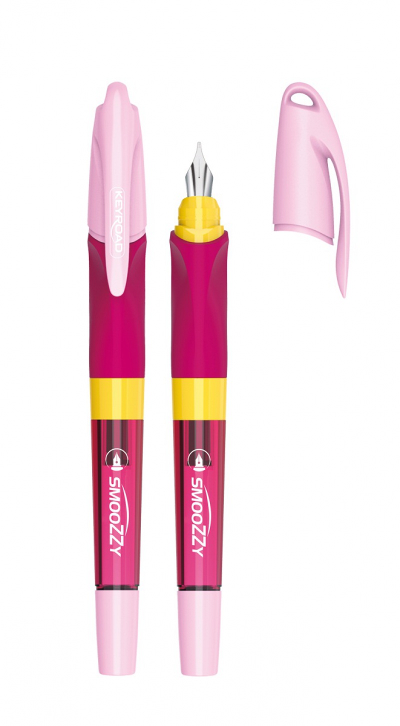 Pióro wieczne KEYROAD Easy Writer, M, pakowany na displayu, mix kolorów