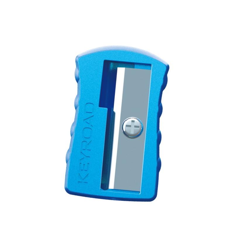 Temperówka KEYROAD, aluminiowa, podwójna, blister, mix kolorów