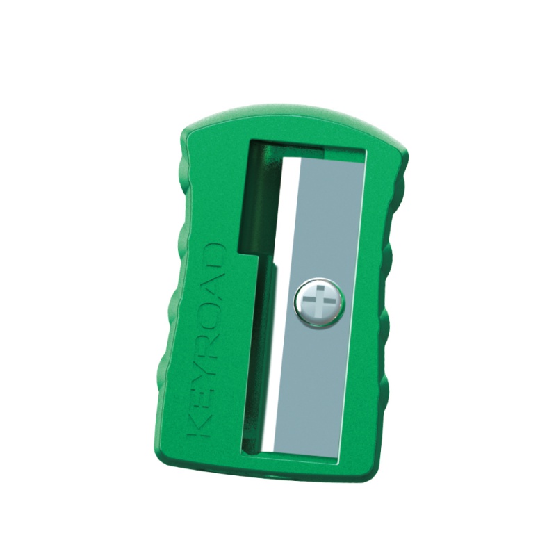 Temperówka KEYROAD, aluminiowa, podwójna, blister, mix kolorów