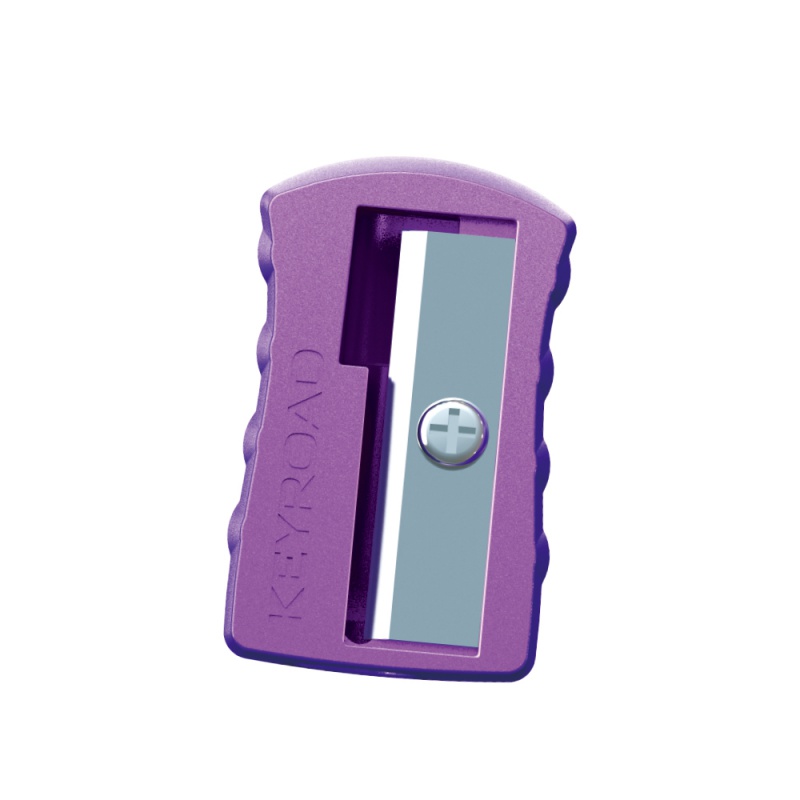 Temperówka KEYROAD, aluminiowa, podwójna, blister, mix kolorów