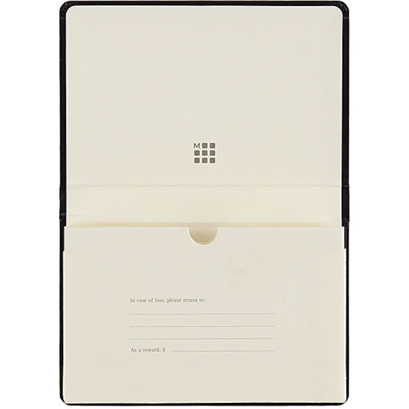 MOLESKINE PRO Portfolio P (9x14 cm), 6 kieszonek, czarne