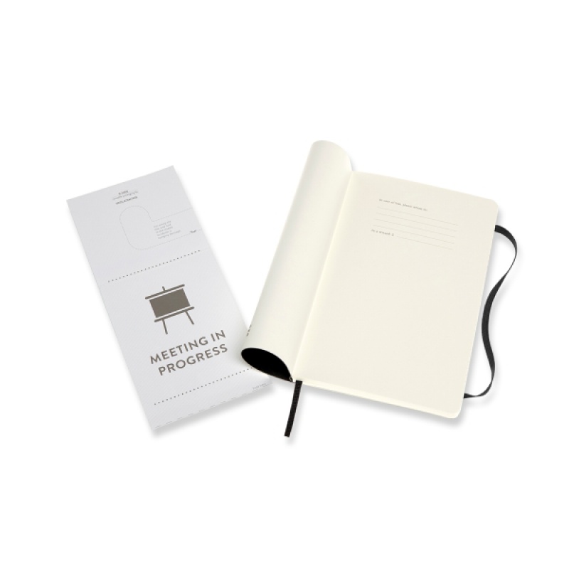 Notes MOLESKINE PROFESSIONAL L (13x21 cm), miękka oprawa, 192 strony, czarny