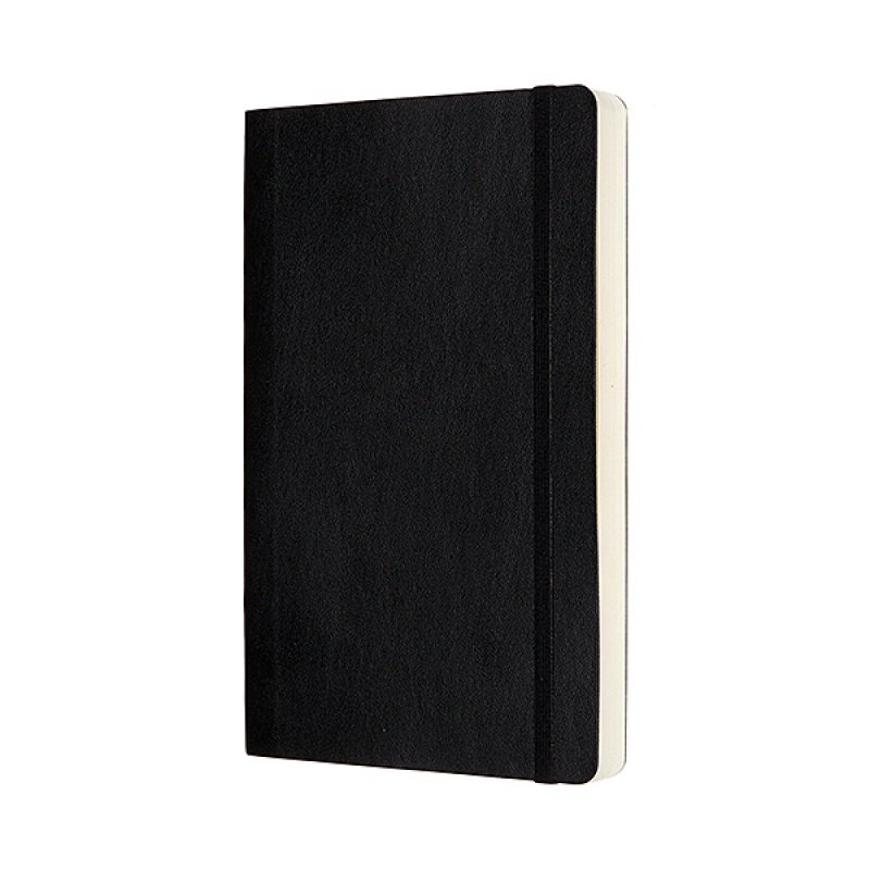 Notes MOLESKINE Classic L (13x21cm), w kropki, miękka oprawa, 400 stron, czarny