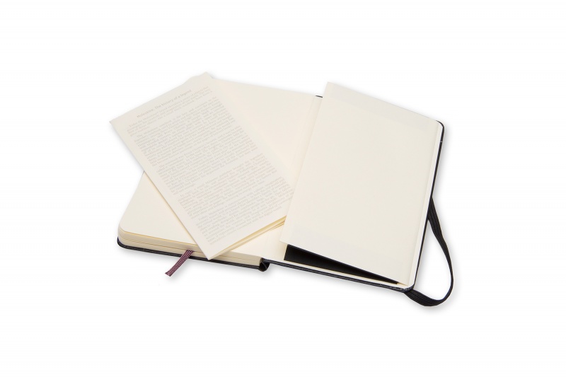 Szkicownik MOLESKINE P (9x14 cm), twarda oprawa, 80 stron, czarny