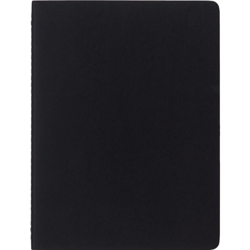 Zestaw 3 Zeszytów MOLESKINE Cahier Journals XL (19x25cm) w kratkę, 120 stron, czarny