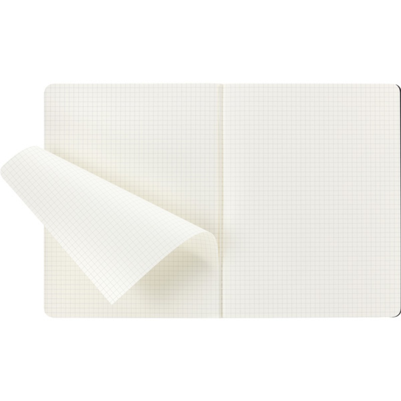 Zestaw 3 Zeszytów MOLESKINE Cahier Journals XL (19x25cm) w kratkę, 120 stron, czarny