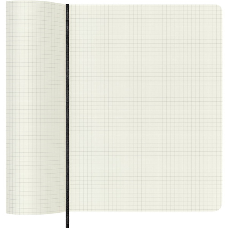 Notes MOLESKINE Classic XL (19x25cm) w kratkę, miękka oprawa, 192 strony, czarny