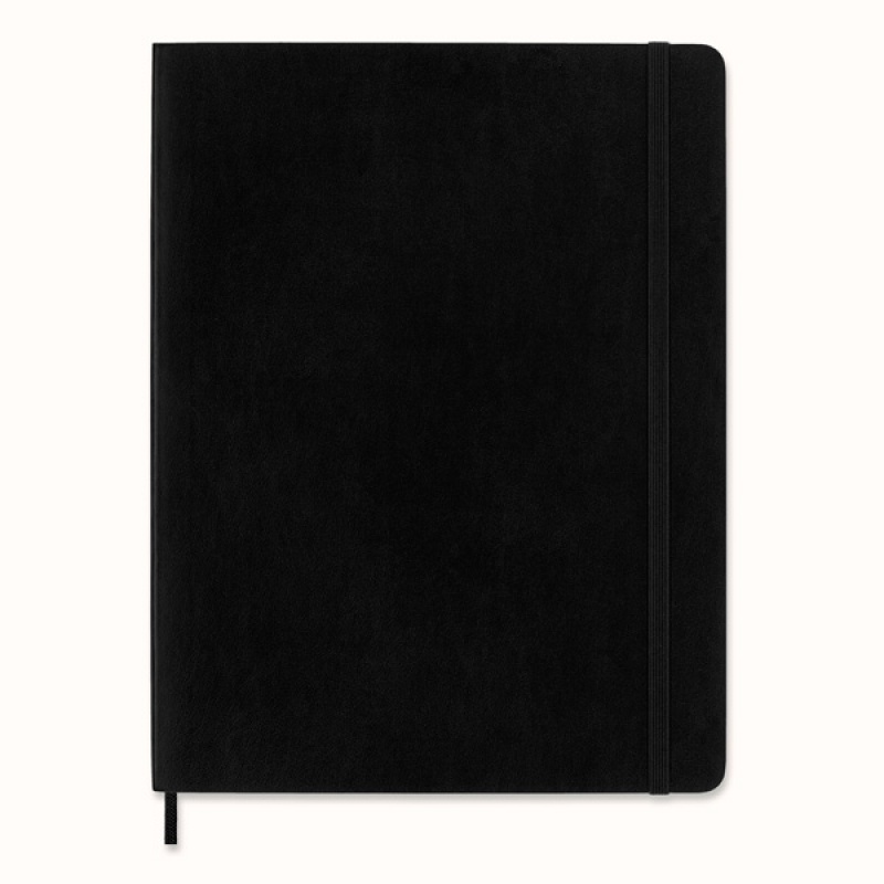 Notes MOLESKINE Classic XL (19x25cm) gładki, miękka oprawa, 192 strony, czarny