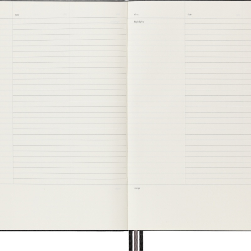 Notes MOLESKINE PRO Project Planner XL (19x25 cm) twarda oprawa, czarny