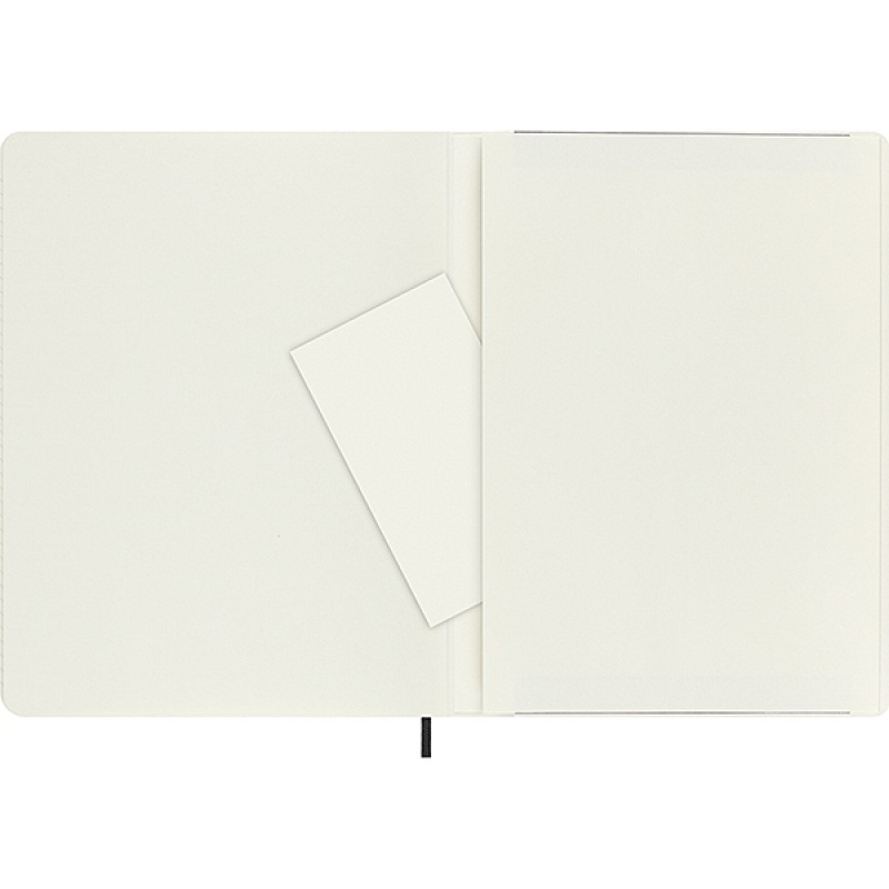 Notes MOLESKINE XL (19x25cm) linie-gładki, miękka oprawa, 192 strony, czarny