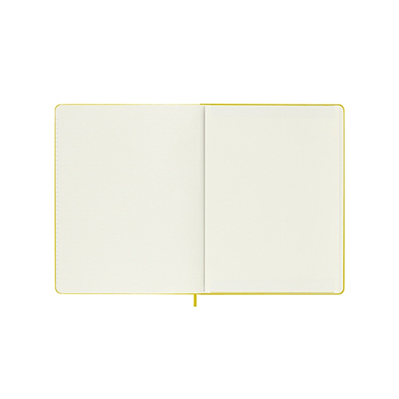Notes MOLESKINE Classic XL (19x25 cm), linie, twarda, hay yellow, 192 strony, żółty