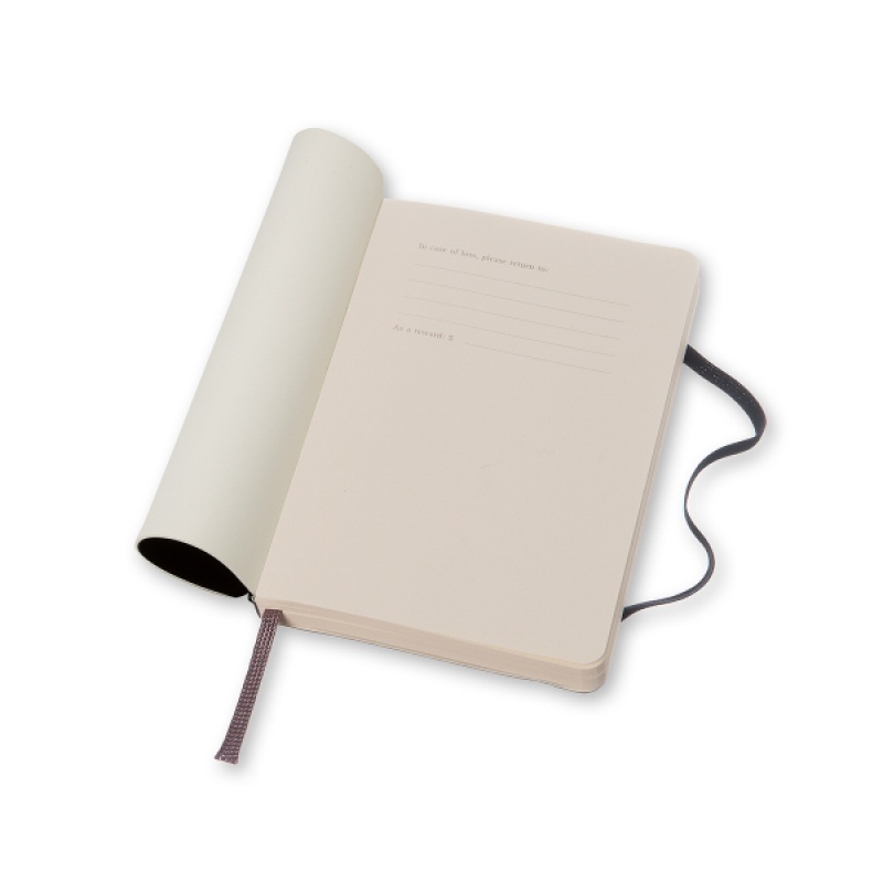 Notes MOLESKINE Classic P (9x14cm) w kropki, miękka oprawa, 192 strony, czarny