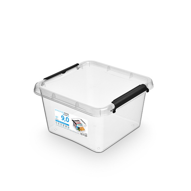 Pojemnik do przechowywania ORPLAST Simple Box, 9l, (290 x 165 x 290mm), transparentny