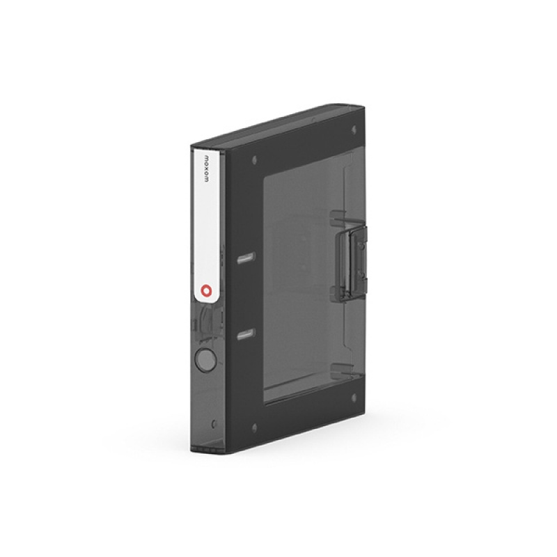 Segregator NEW BINDER, plastikowy, A4/50mm, transparentny