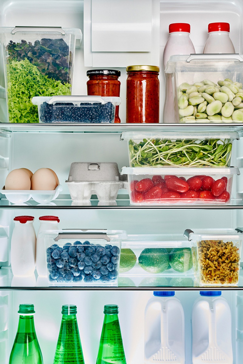 Zestaw pojemników antybakteryjnych ORPLAST Nanobox, 2x2,0l, transparentny