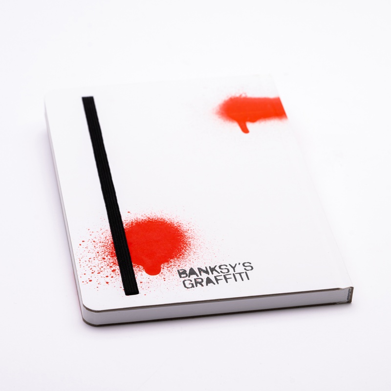 Notes PININFARINA Banksy, 14x21 cm, 128 stron, rat white