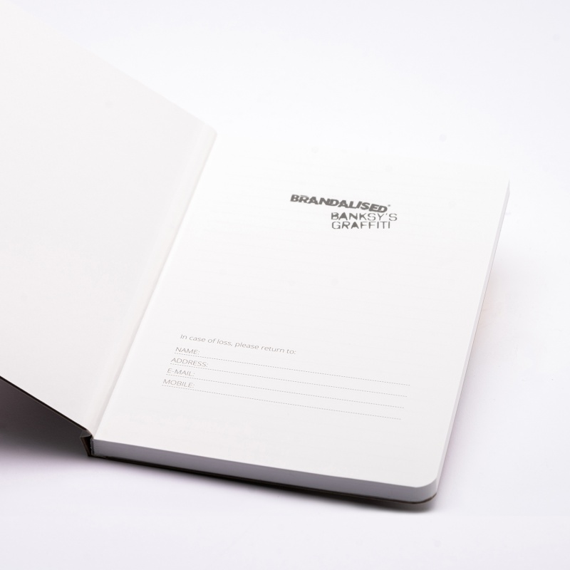 Notes PININFARINA Banksy, 14x21 cm, 128 stron, rat white