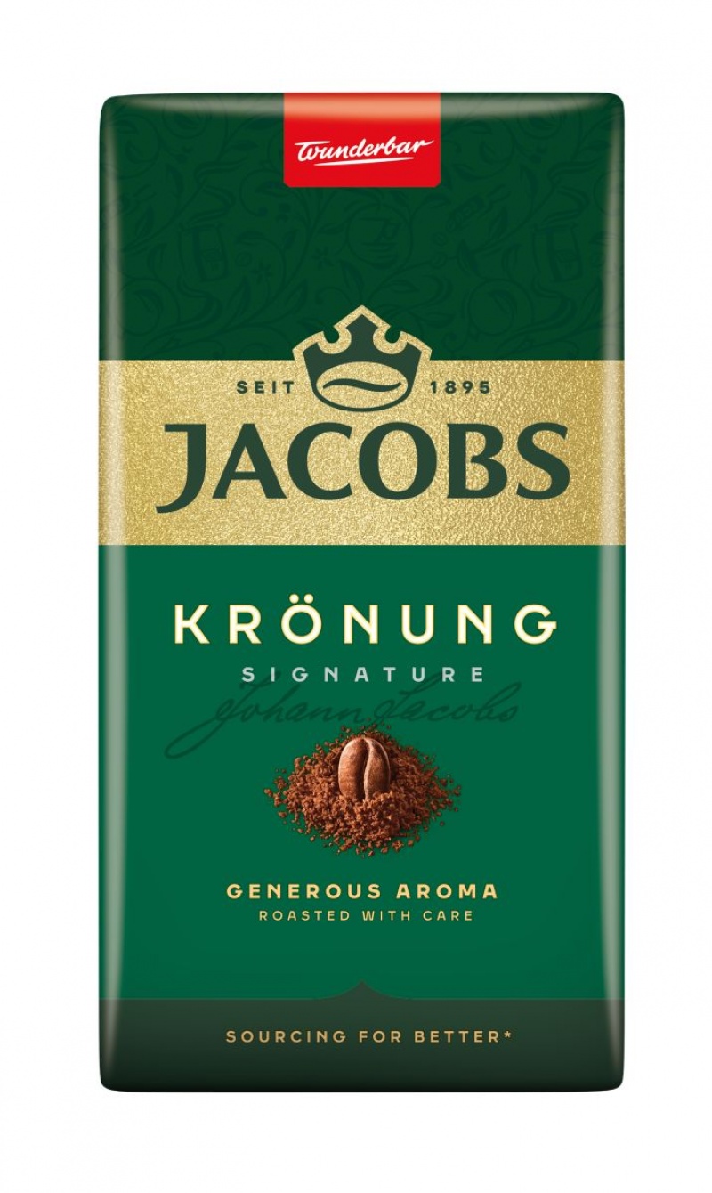Kawa JACOBS KRONUNG, mielona, 500g