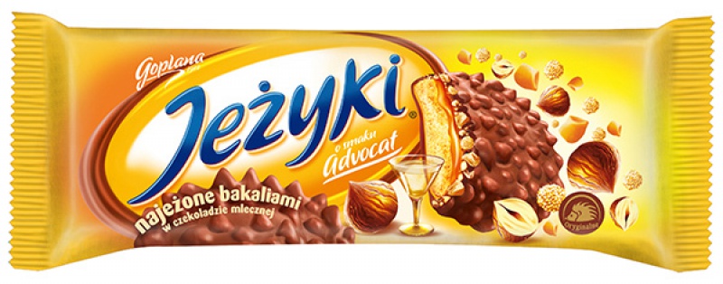 Ciastka JEŻYKI GOPLANA, 140g, adwokatowe gc 0050219