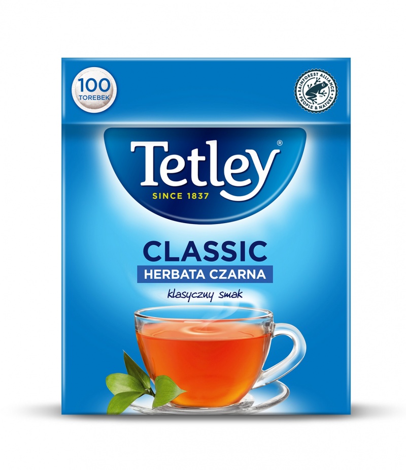 Herbata TETLEY Classic Black, 100 torebek