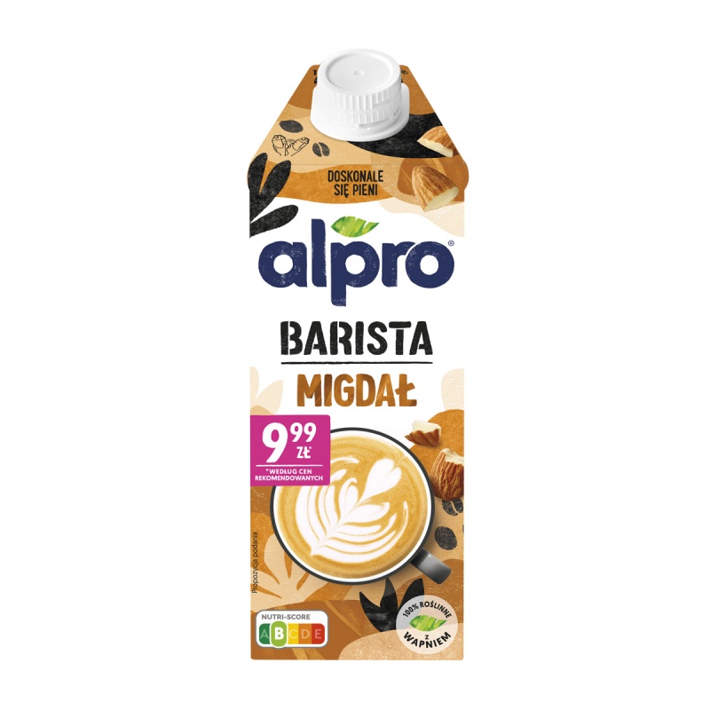 Napój roślinny ALPRO, migdałowy, barista, 750ml