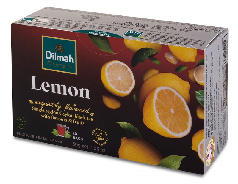Herbata DILMAH, cytrynowa, 20 torebek