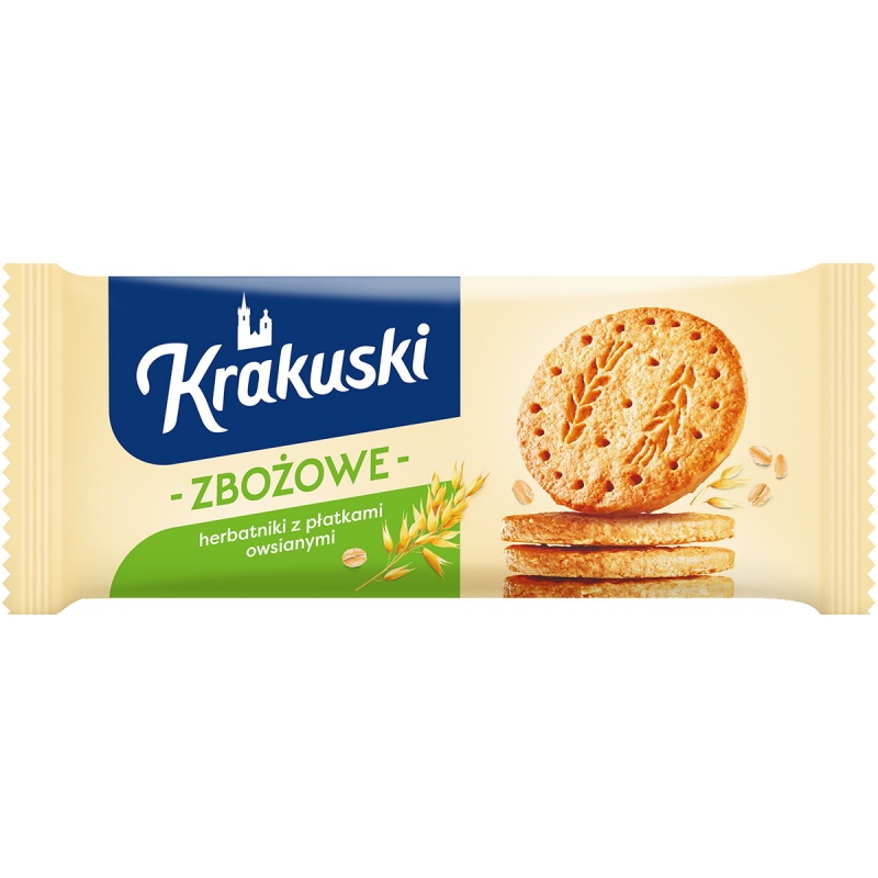 Ciastka KRAKUSKI, zbożowe