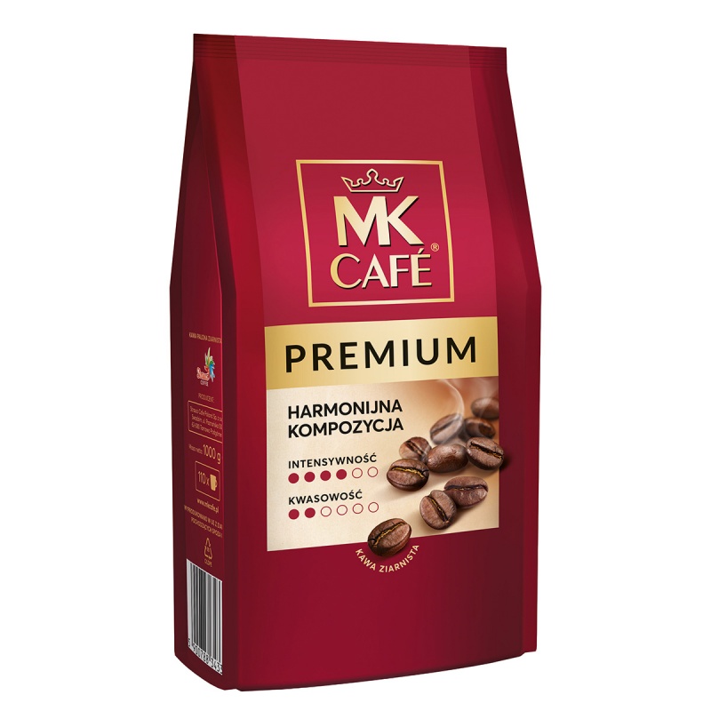 Kawa MK CAFE Premium, ziarnista, 1kg