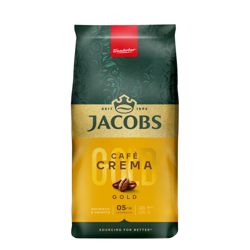 Kawa JACOBS CREMA, ziarnista, 1kg