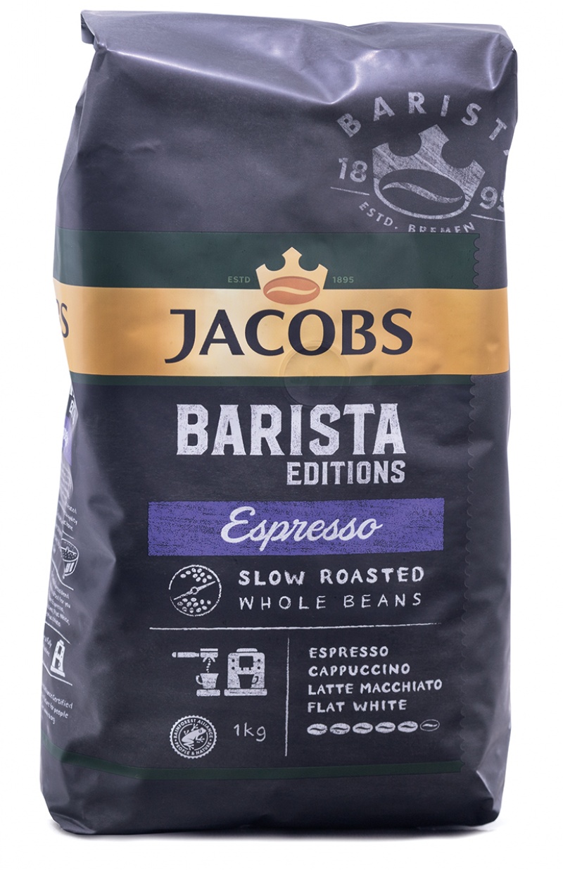 Kawa JACOBS BARISTA ESPRESSO, ziarnista, 1kg