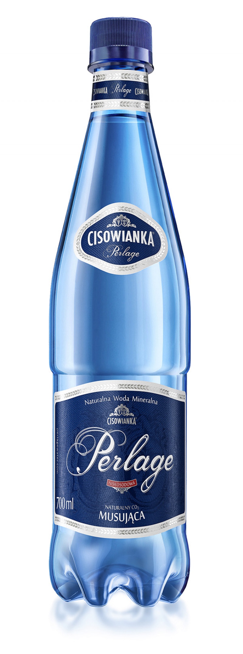 Woda CISOWIANKA 0.7l Perlage gazowana PET