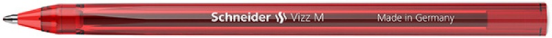 Długopis SCHNEIDER VIZZ, M, 1szt., czerwony
