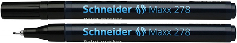 Marker olejowy SCHNEIDER Maxx 278, 0,8 mm, czarny