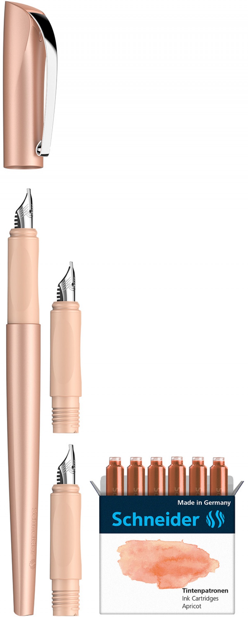 Zestaw prezentowy SCHNEIDER Callissima, morelowe