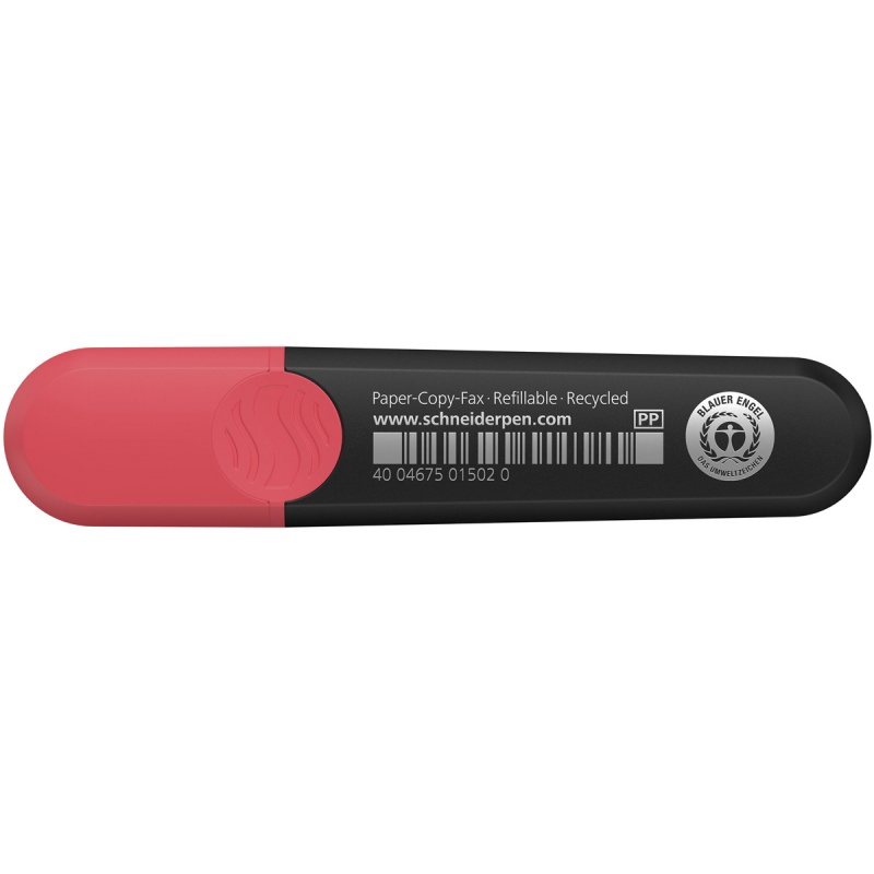 Zakreślacz SCHNEIDER Job, 1-5 mm, czerwony