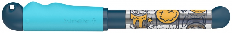 Pióro wieczne SCHNEIDER Base Kid, A, etui, niebiesko-turkusowe