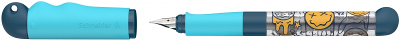 Pióro wieczne SCHNEIDER Base Kid, A, etui, niebiesko-turkusowe